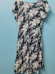 Tropical Print Dress