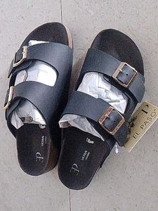 El Paso Black Sandals