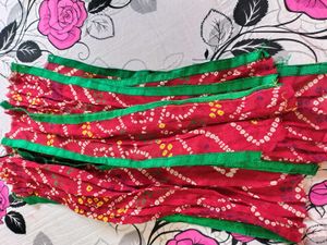 Beautiful Bandhni Lace