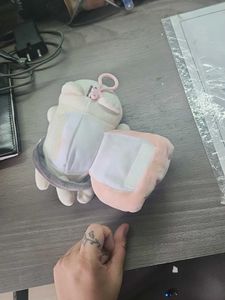 Cute Cat Plush Keychain