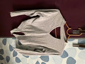Grey Aesthetic Top