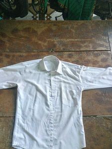 Classic White Button-Down Shirt