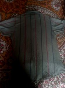 Striped Button-Down Shirt