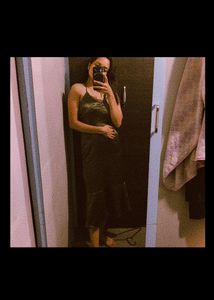 Topshop Olive Green Dress