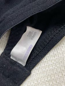 Black Cotton Bra