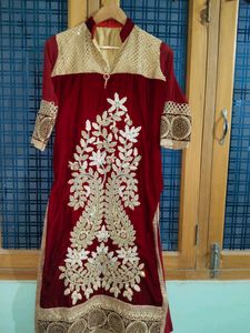 Red Wedding Kurti For Women