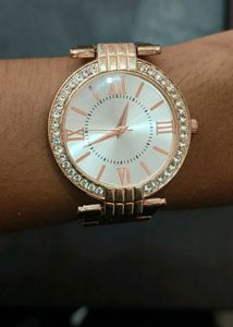 Elegant Rose Gold Watch
