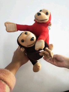 Monkey Plush Toy Set