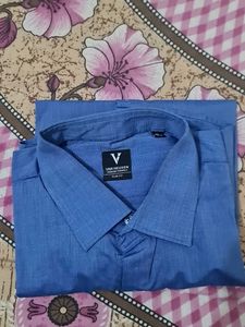 Van Heusen Blue Dress Shirt