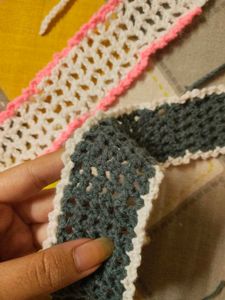 Crochet mesh Headband 🎀✨