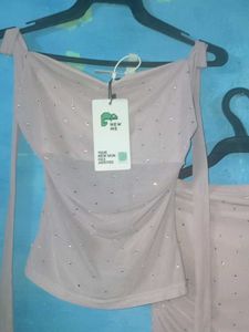 Sparkly Sheer Top