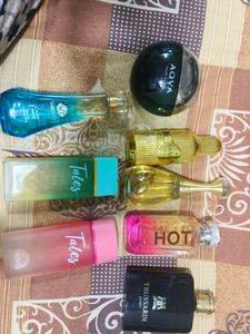 Pack of 8 perfumes