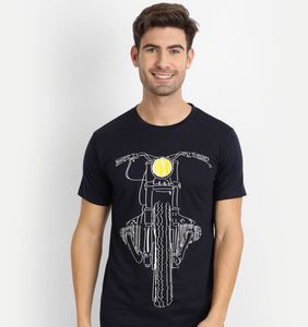 Cool Motorcycle Graphic Tee