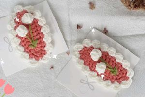 Crochet Flower Hair Clips