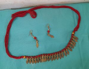 MAROON COLOUR JEWELLERY SET😍(Available 1pc Just)