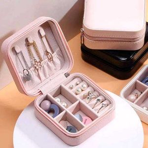 Pink Travel Jewelry Box