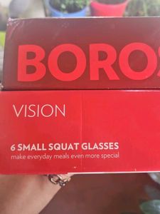 Borosil Vision Glasses (Set of 6)