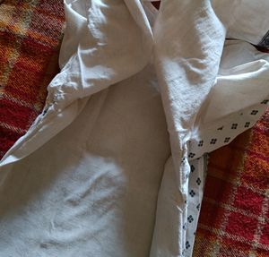 Pure Cotton Cream Colour Kurta