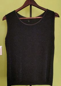 Noni Sleeveless Black Top/ New With Tag
