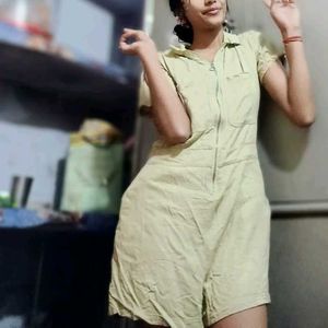 Beautiful Playsuit With Pockets