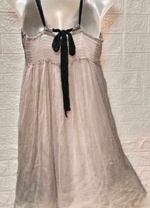 Elegant Grey Dress