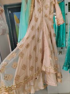 Elegant indo-western skirt set