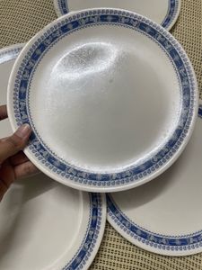 6 Melamine Plates
