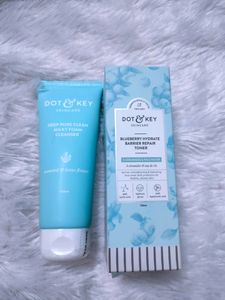Dot And Key Facewash( cleanser ) Toner