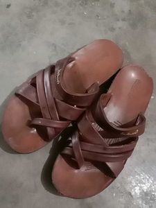 Brown Leather Sandals