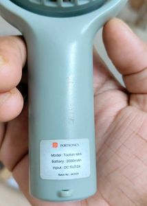 Toofan Mini Hand Held Fan Branded