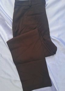 Brown Wide Leg Pants - 22