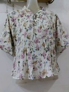 Floral Top For Girls