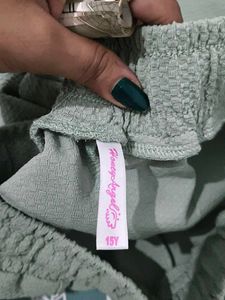 Olive Green Flare Leggings