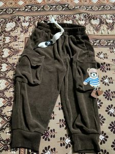 Cute Brown Striped Baby Outfit