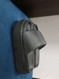 Unisex Black Slides