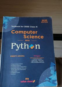 Computer Science Python Class 11