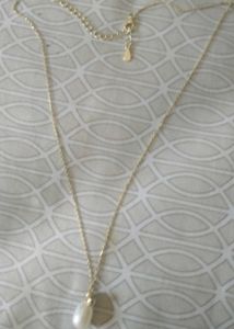 Pearl Pendant silver Chain Necklace for women