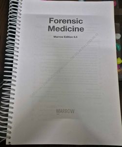 Forensic Medicine - Marrow Edition 6.5