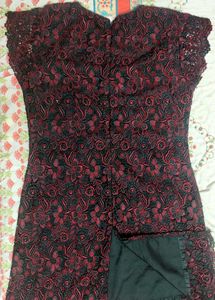 Elegant Floral Lace Dress