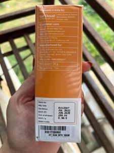 DERMATOUCH Multivitamin SPF 50 PA+++ Sunscreen Gel | UVA-UVB Protection |Zero White Cast | Unisex | 50G