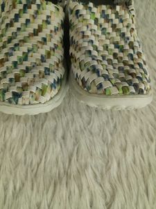 Steve Madden Woven Slip-On Sneakers