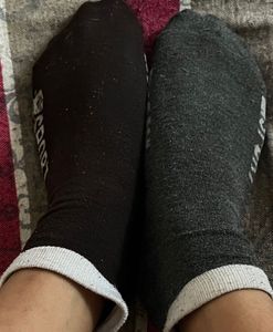 One Pair Of Daily Used Socks