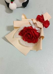 Handmade Ribbon Rose Bouquet