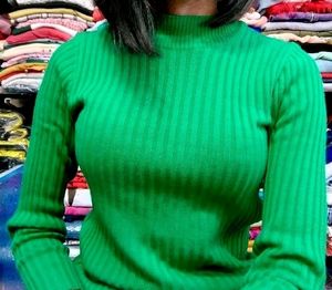 Urbanic High Neck Knitted Sweater