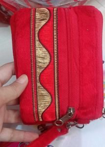 Red Wallet/Purse