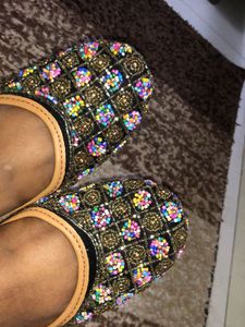 Bead Work Jutti ( Size -5 )