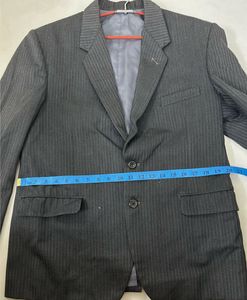 stripe blazer