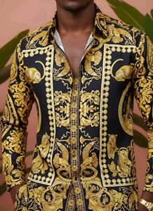 Stylish Patterned Men's Shirt