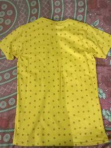 Yellow Patterned T-Shirt