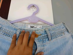 Wide Leg Denim Jeans